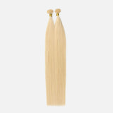 Light Blonde (613) Flat Tip Hair Extensions (50g - 100g)