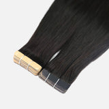 Natural Balck (1B) Tape-In Hair Extensions (50g - 100g)