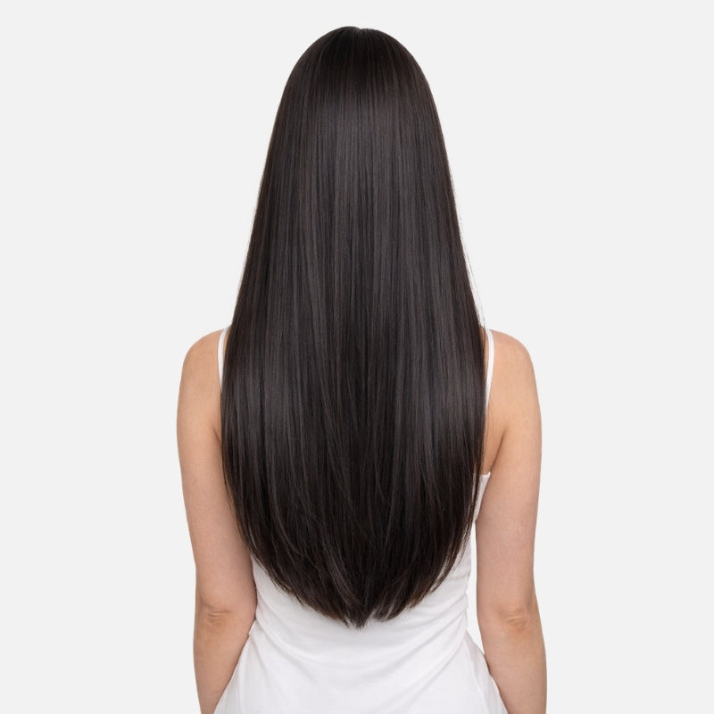 Natural Black (1B) Halo Hair Extensions (100g-120g)