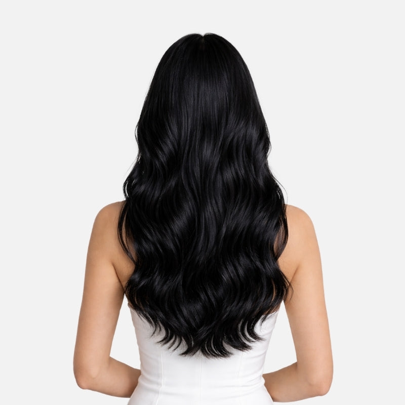 Jet Black (1) Genius Weft Hair Extensions (50g - 100g)