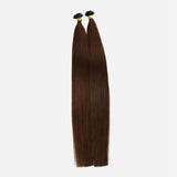Chocolate Brown (2Q) Flat Tip Hair Extensions (50g - 100g)