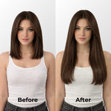 Chocolate Brown (2Q) Full Clip-In Hair Extensions (180g-220g)