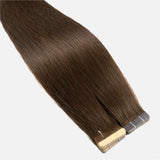 Chocolate Brown (2Q) Tape-In Hair Extensions (50g - 100g)