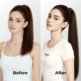 Chocolate Brown (2Q) Ponytail Hair Extensions (100g-120g)