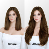 Dark Brown Balayage (2/2+6) Butterfly Weft Hair Extensions (100g-150g)