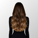 Dark Brown Balayage (2/2+6) Classic Clip-In Hair Extensions (120g-140g)