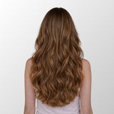 Honey Blonde Balayage (1A/1A+4Q) Classic Clip-In Hair Extensions (120g-140g)