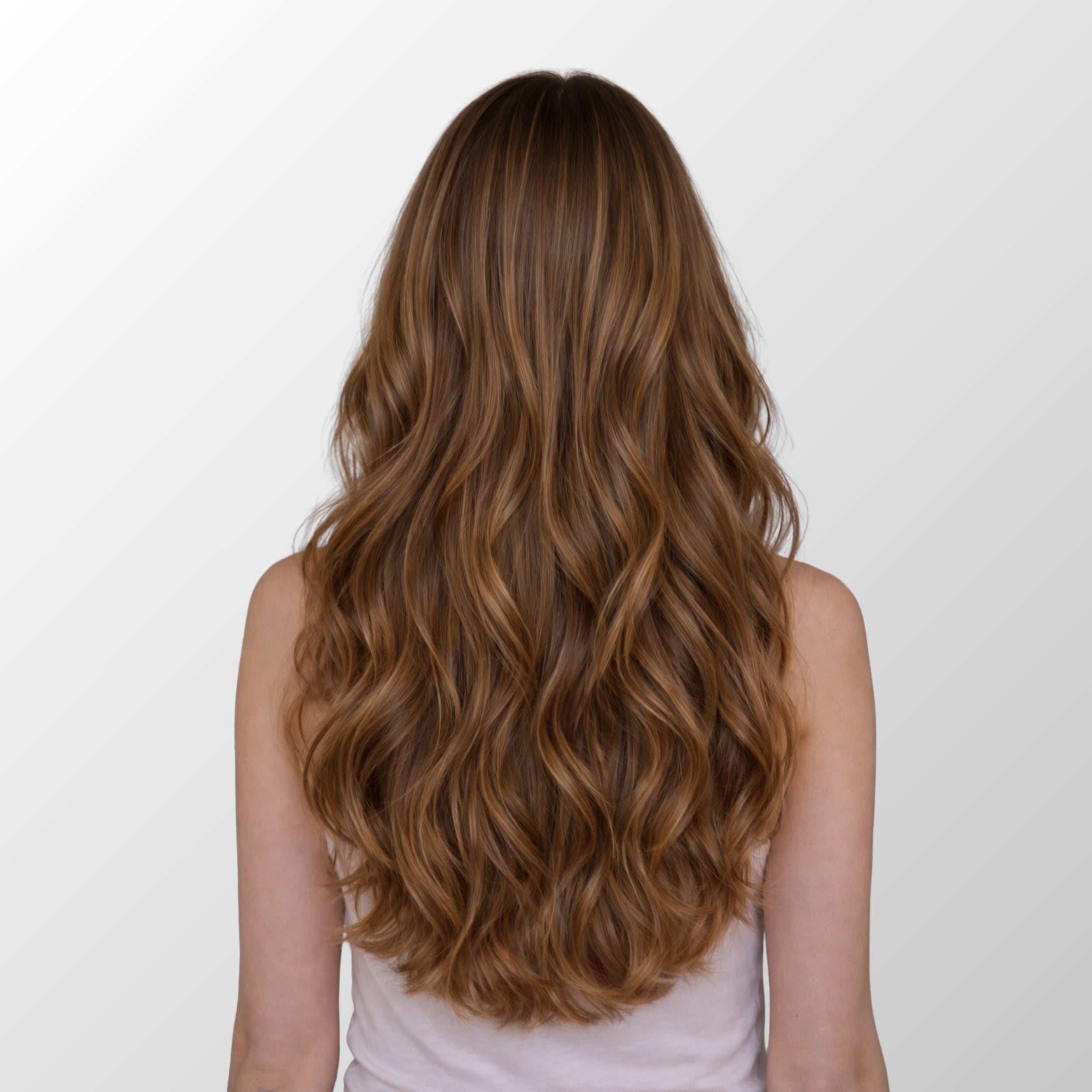 Honey Blonde Balayage (1A/1A+4Q) Classic Clip-In Hair Extensions (120g-140g)