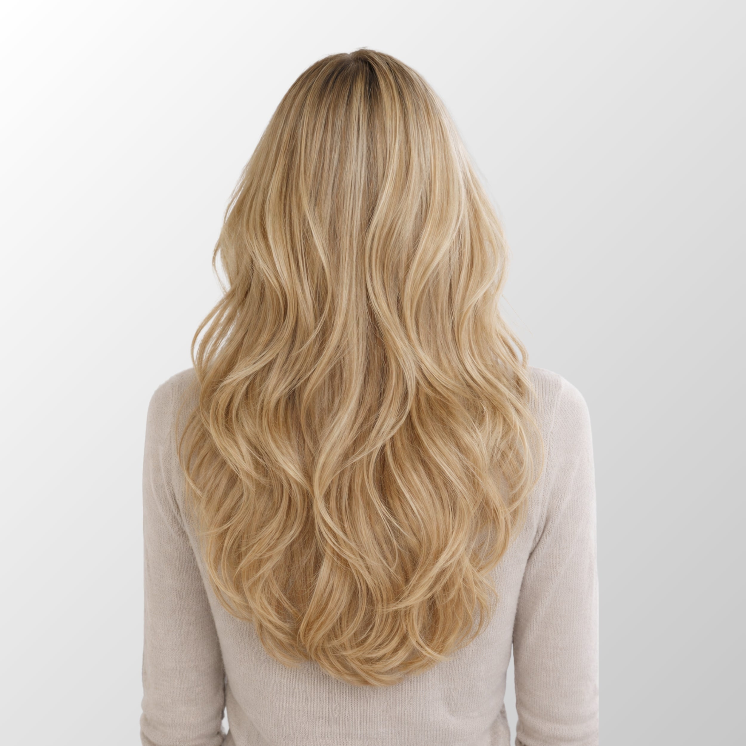 Dirty Blonde Highlights (5Q+22) Classic Clip-In Hair Extensions (120g-140g)