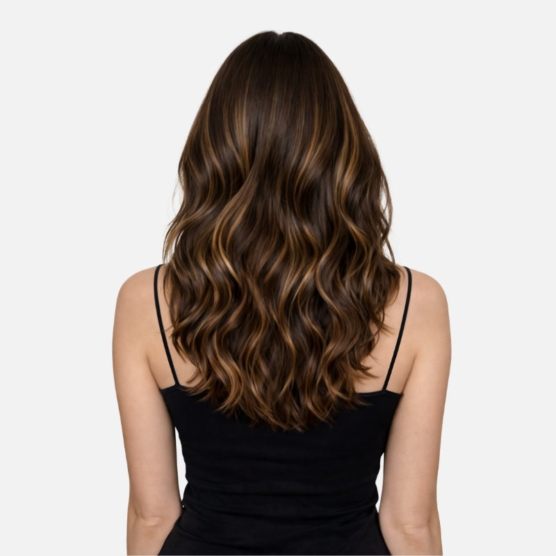 Honey Blonde Balayage (1A/1A+4Q) Tape-In Hair Extensions (50g - 100g)
