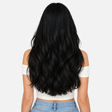 Jet Black (1) Full Clip-In Hair Extensions (180g-220g)