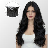 Jet Black (1) Seamless Clip-In (100g-130g-160g)