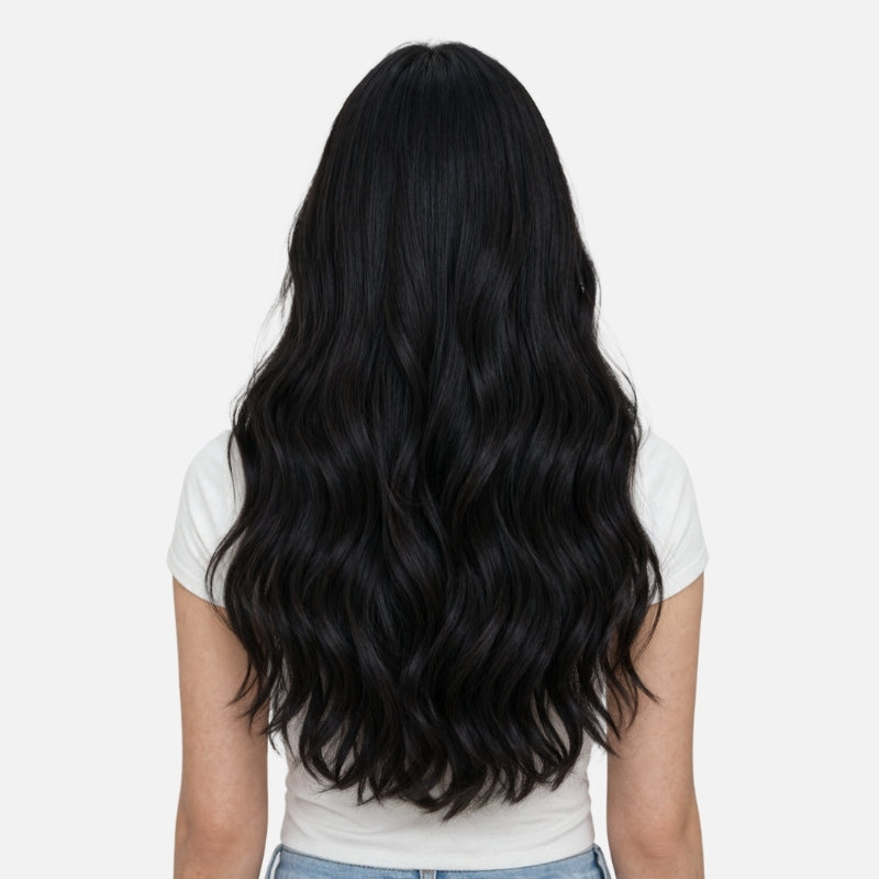 Jet Black (1) Seamless Clip-In (100g-130g-160g)