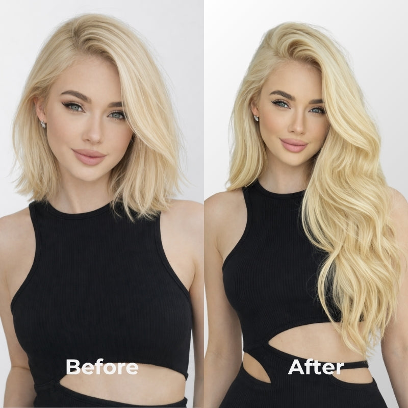 Light Blonde (613) Seamless Clip-In (100g-130g-160g)