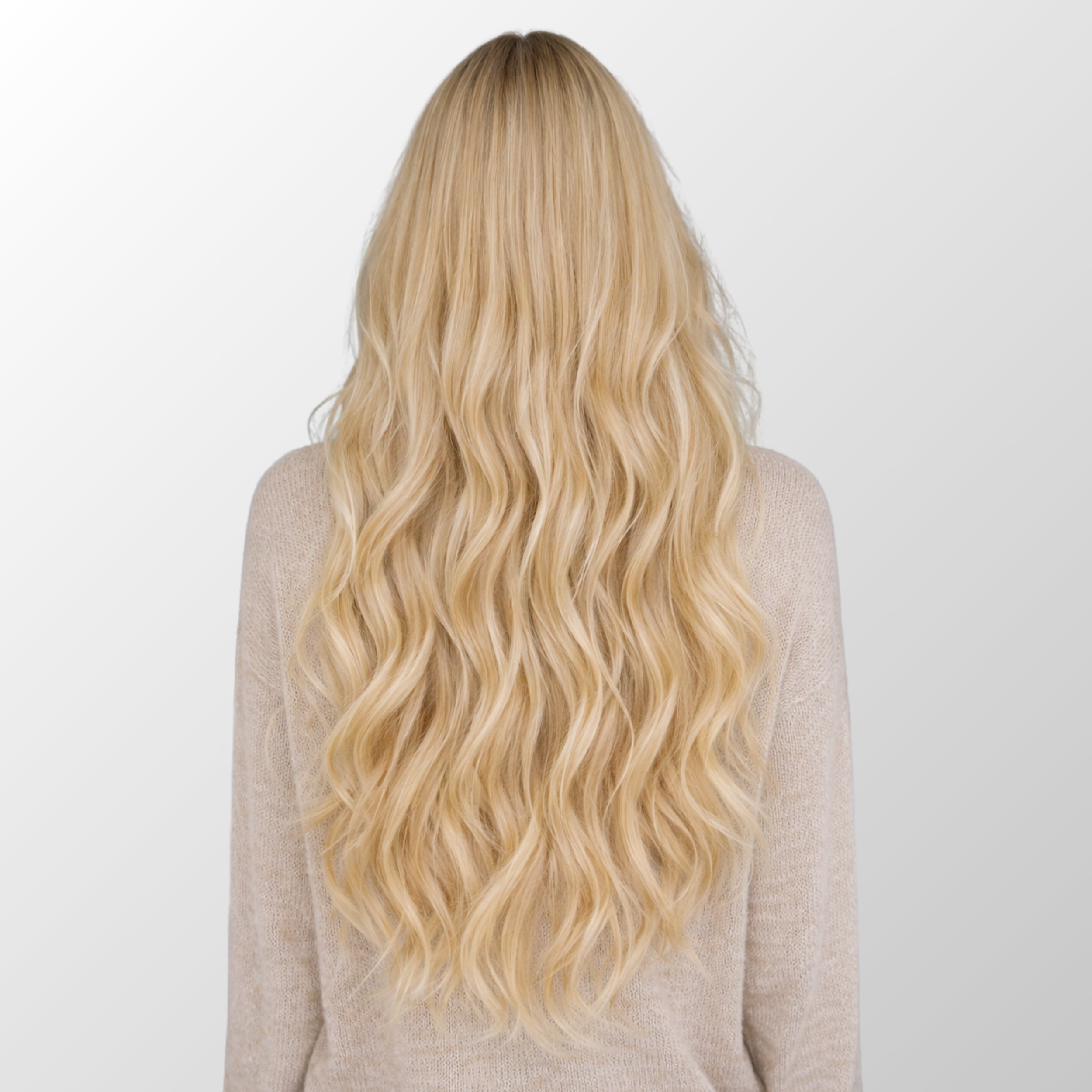 Light Blonde (613) Classic Clip-In Hair Extensions (120g-140g)