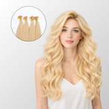 Light Blonde (613) I-Tip Hair Extensions (50g-100g)