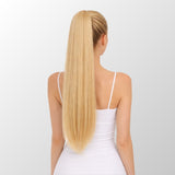 Light Blonde (613) Ponytail Hair Extensions (100g-120g)