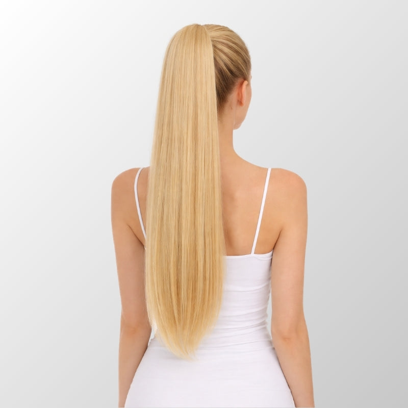 Light Blonde (613) Ponytail Hair Extensions (100g-120g)
