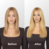 Light Blonde (9C) Full Clip-In Hair Extensions (180g-220g)