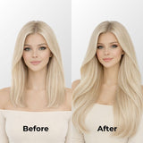Light Blonde (9C) I-Tip Hair Extensions (50g-100g)