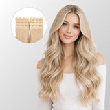 Light Blonde (9C) Mini Tape In Hair Extensions (50g - 100g)