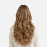 Light Blonde Highlights (4+27) Genius Weft Hair Extensions (50g - 100g)