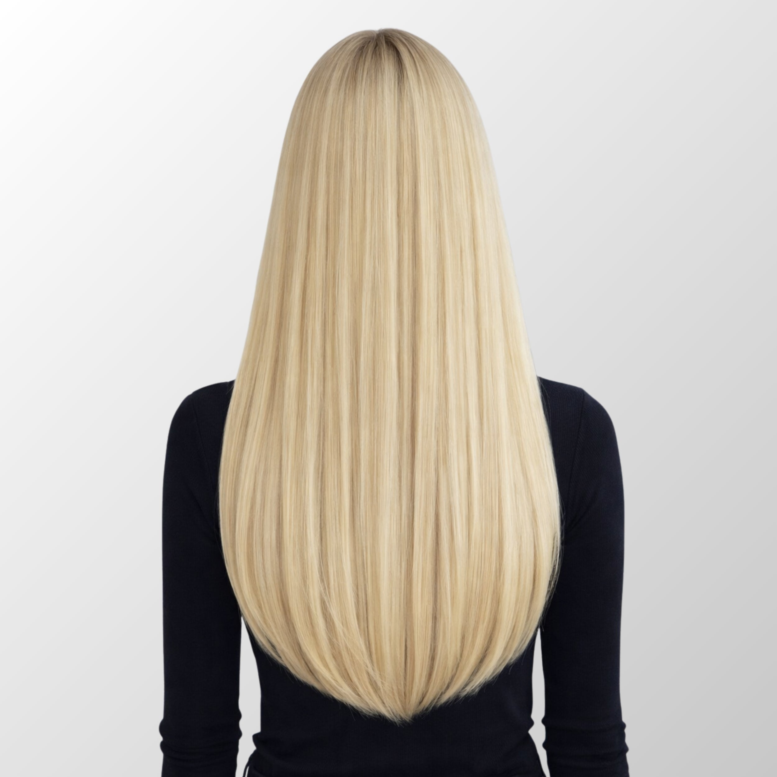 Light Blonde Highlights (9C+60C) Classic Clip-In Hair Extensions (120g-140g)