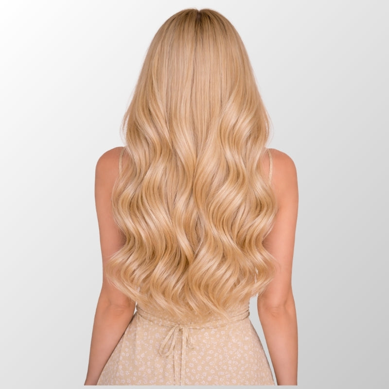 Light Blonde Highlights (9C+60C) Classic Clip-In Hair Extensions (150g-170g)