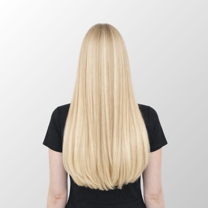 Light Blonde Highlights (9C+60C) I-Tip Hair Extensions (50g-100g)
