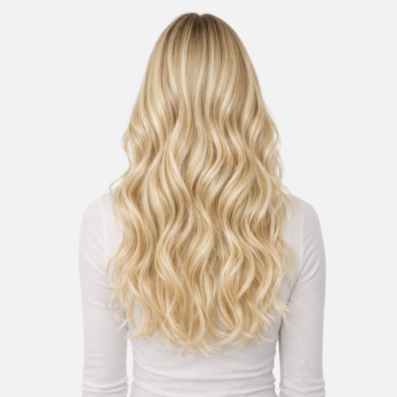 Light Blonde Highlights (9C+60C) Tape-In Hair Extensions (50g - 100g)