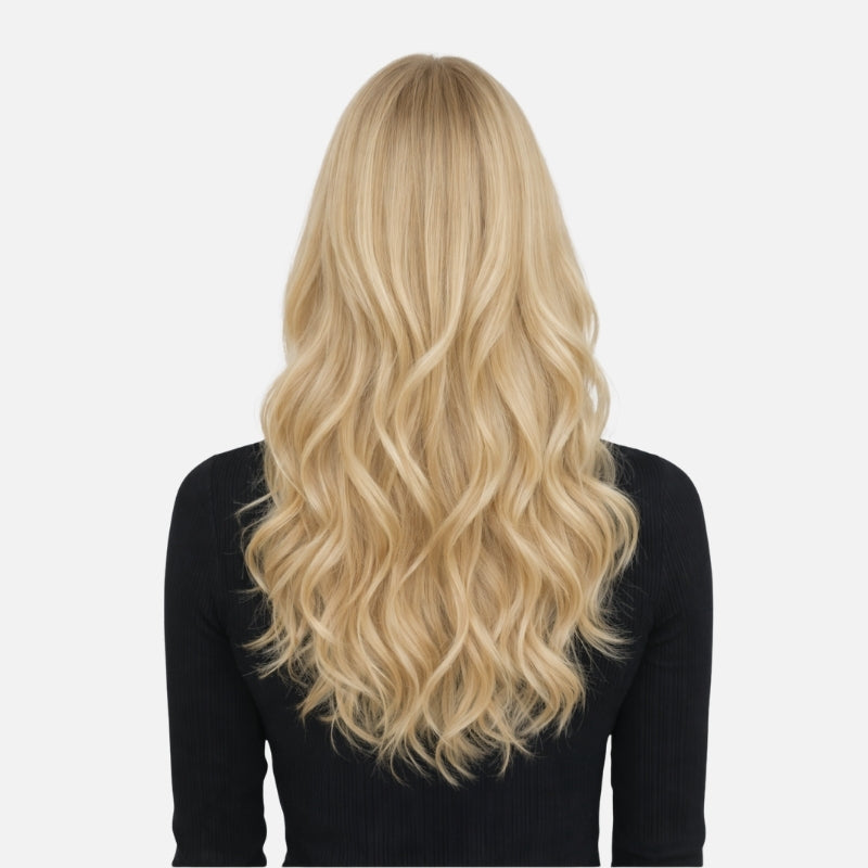 Light Blonde (613) Genius Weft Hair Extensions (50g - 100g)