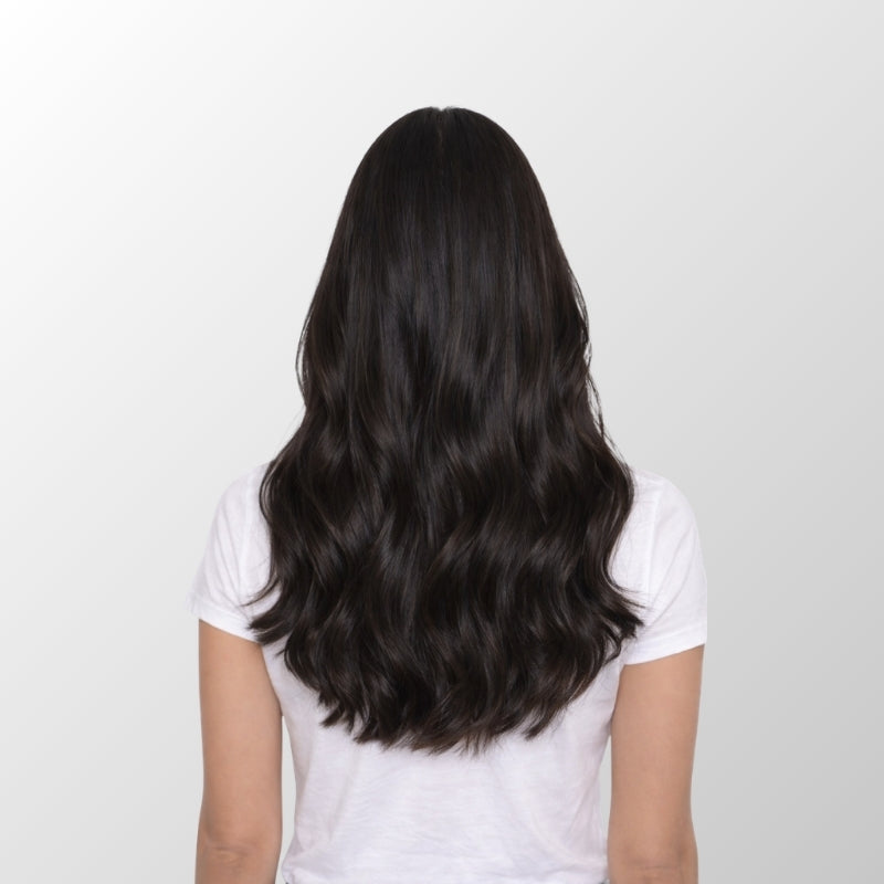 Natural Black (1B) Butterfly Weft Hair Extensions (100g-150g)