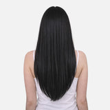 Natural Black (1B) Full Clip-In Hair Extensions (180g-220g)