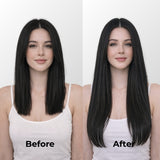 Natural Black (1B) Full Clip-In Hair Extensions (180g-220g)