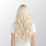Platinum Blonde (PLA01) Butterfly Weft Hair Extensions (100g-150g)
