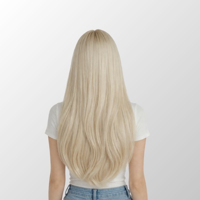 Platinum Blonde (PLA01) I-Tip Hair Extensions (50g-100g)