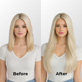 Platinum Blonde (PLA01) I-Tip Hair Extensions (50g-100g)