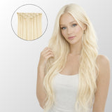 Platinum Blonde (PLA01) Seamless Clip-In (100g-130g-160g)