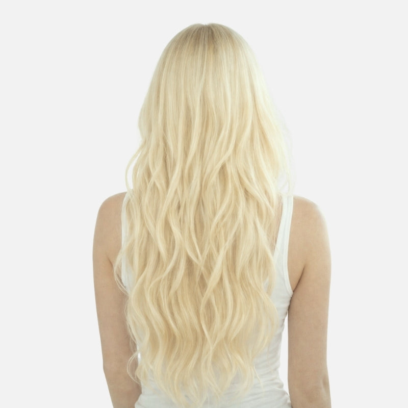 Platinum Blonde (PLA01) Seamless Clip-In (100g-130g-160g)