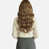Honey Blonde Balayage (1A/1A+4Q) Seamless Clip-In (100g-130g-160g)