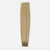 Natural Blonde Balayage (6.2/6C+60C) Tape-In Hair Extensions (50g - 100g)