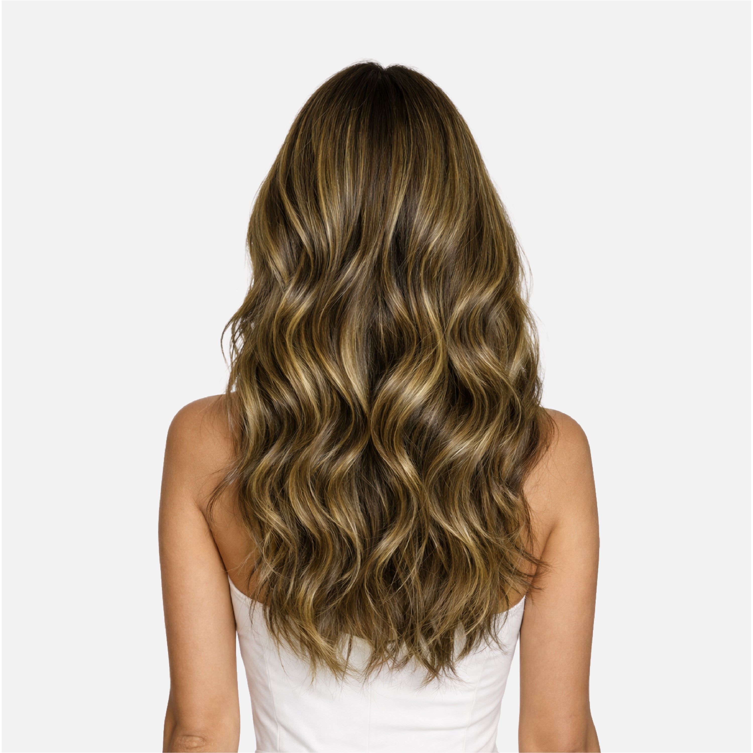 Caramel Blonde Balayage (1A/1A+3Q+9C) Flat Tip Hair Extensions (50g - 100g)