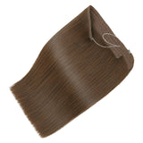 Chocolate Brown (2Q) Halo Hair Extensions (100g-120g)
