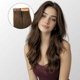 Chocolate Brown (2Q) Tape-In Hair Extensions (50g - 100g)