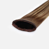 Honey Blonde Balayage (1A/1A+4Q) Classic Clip-In Hair Extensions (120g-140g)