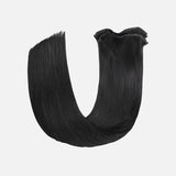Jet Black (1) Butterfly Weft Hair Extensions (100g-150g)