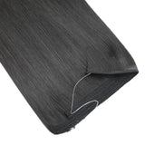 Jet Black (1) Halo Hair Extensions (100g-120g)