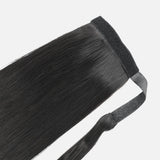 Jet Black (1) Ponytail Hair Extensions (100g-120g)