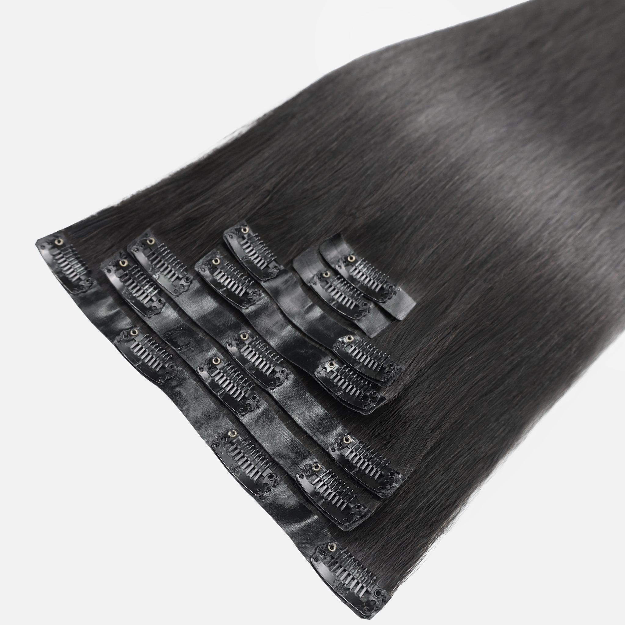 Jet Black (1) Seamless Clip-In (100g-130g-160g)