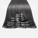 Jet Black (1) Seamless Clip-In (100g-130g-160g)